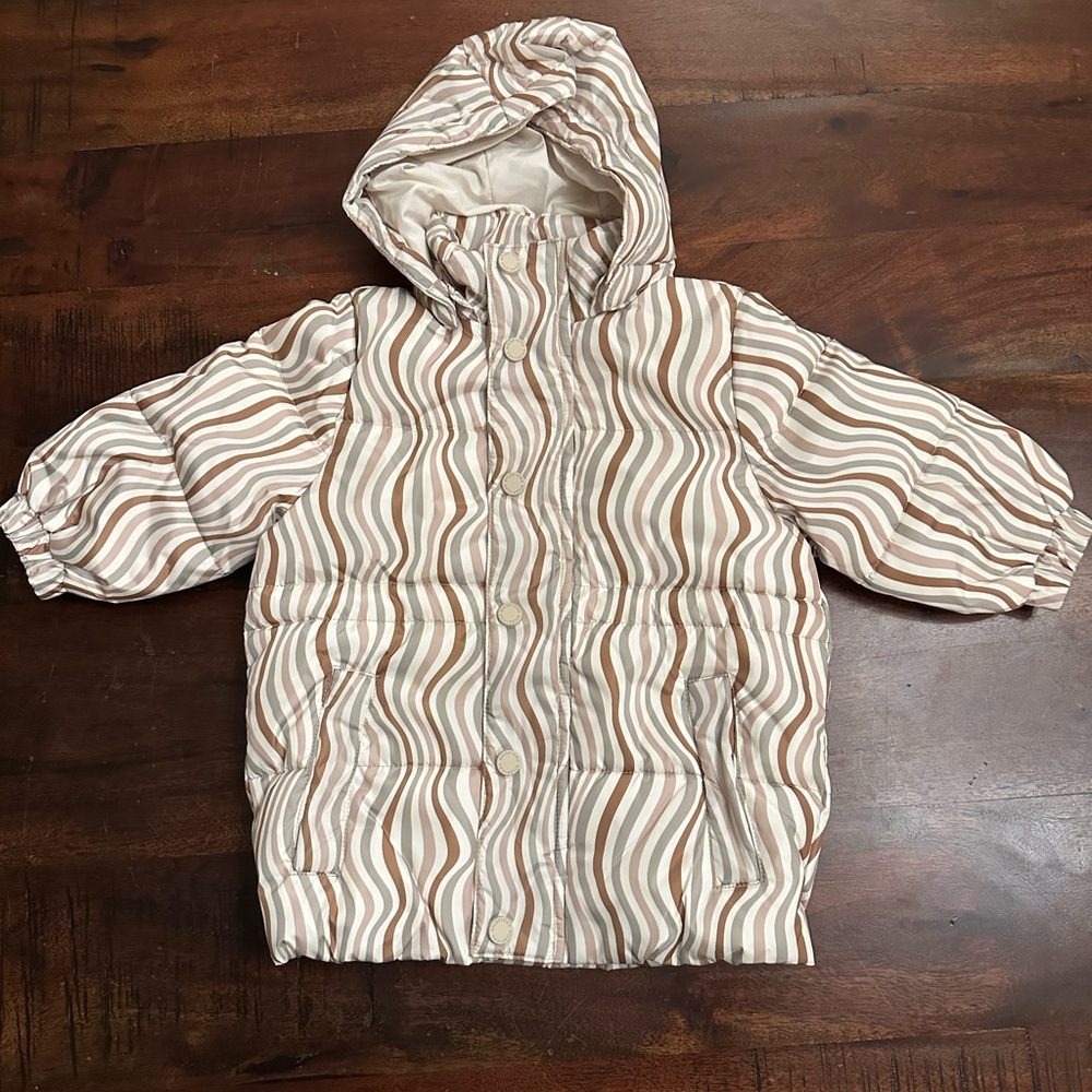 Rylee + Cru waves puffer